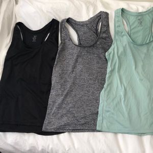 3 workout tank top set